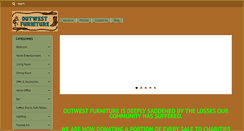 Desktop Screenshot of outwestfurniture.com